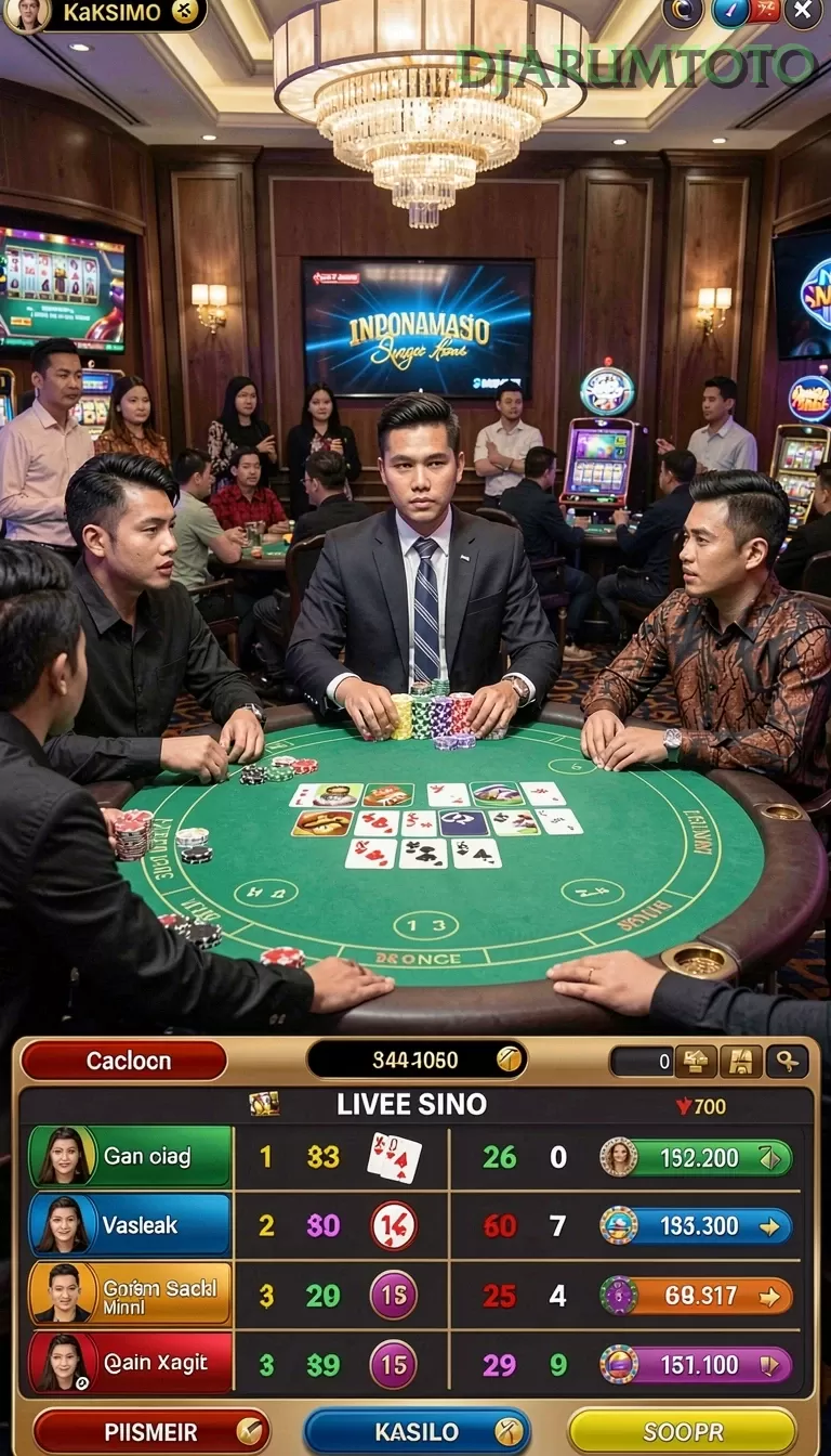 Cuplikan layar BETON999 — aktivitas