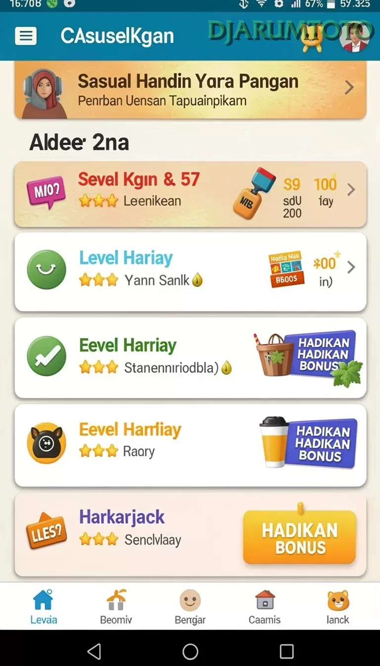 Cuplikan layar 5ZK — pengaturan akun