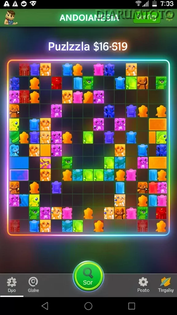 Cuplikan layar BW888 — menu navigasi